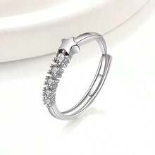 خاتم متساقط النجوم متمنى، أسلوب أوروبي وأمريكي، خاتم موضة بسيط ليتحقق الأمنية