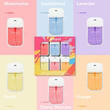 1set Various Scents Of Water-Free Hand Sanitizer 38Ml Hyaluronic Acid Spray Hand Sanitizer Fragrance Spray Sand Sanitizer, Portable Travel Hand Sanitizer