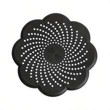 2-3 件花形排水保护器 - 塑料排水盖淋浴毛发收集器，适用于浴室和淋浴间，防止堵塞，收集毛发和碎屑，易于清洁，装饰设计，适合家庭或商业使用，排水毛发收集器返回学校 - 彩色 - 查看 9