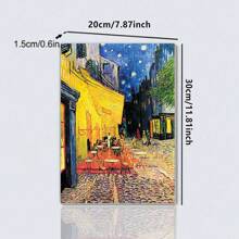 1pc Vincent Van Gogh Famous Painting Oil Canvas Waterproof Wall Decoration For Living Room Or Study Room, Unframed,Wall Art,Poster Gifts Birthday Graduation