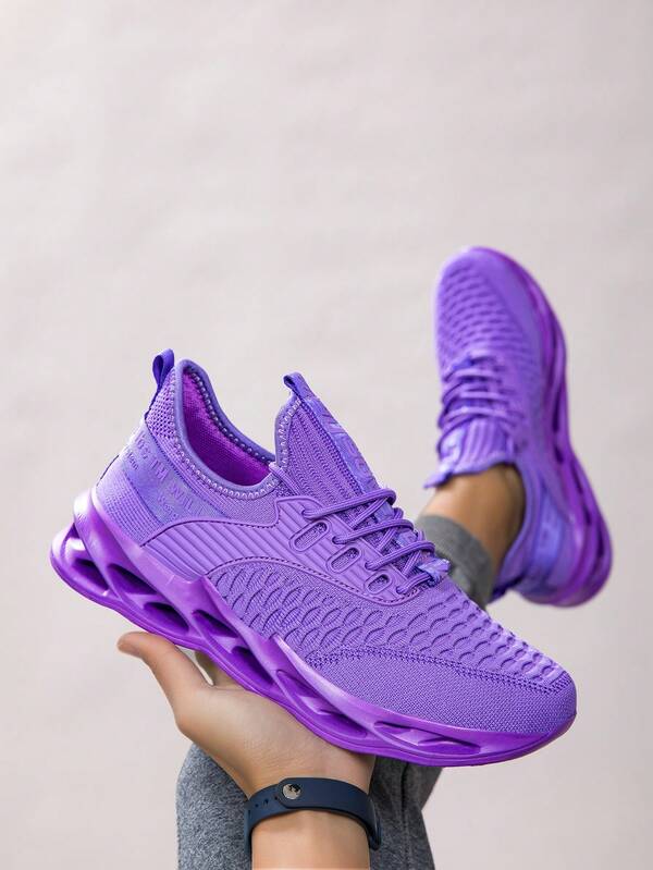 Herren Slip-On atmungsaktive Strick Sportschuhe - Athletische Laufschuhe, komfortable Belüftung, geeignet für Lässig, Wandern, Tennis, neue MD Sohlen Version, Halloween Schwarz Outdoor Klinge Gestrickte Schnürschuhe, geruchsresistent, leicht, atmungsaktiv, Campus Mode vielseitige stoßabsorbierende bequeme Mesh Freizeitschuhe, Gym 2000er Jahre Stil Valentinstag Ideen