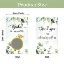 12pcs Scratch-Off Game Cards, Wedding Party Raffle Game Cards, Creative Gift Cards, Bridal Lottery Cards, Party Decorative Cards