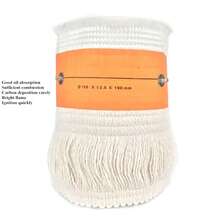 Varios modelos 65 75 85 95 120 mm mechas de estufa de queroseno de alta calidad de fibra de vidrio + mechas de calentadores 100% algodón envío gratis - 65 x 2,3 x 175 mm - Ver 3