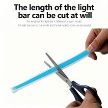 Đèn trang trí ô tô, đèn quét khởi động, đèn nắp ca-pô, đèn lưới tản nhiệt, đèn viền, dải đèn LED cho xe tải và xe bán tải - 60IN - Xem 6