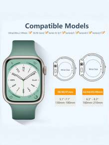 Kids Solid Color Compatible With Apple Watch Band Compatible With Series 10/9/8/SE/Ultra 1&2 (38mm/40mm/41mm/42mm/44mm/45mm/46mm/49mm) - Hypoallergenic Soft Silicone, Non-Slip & Breathable Strap For Boys Girls