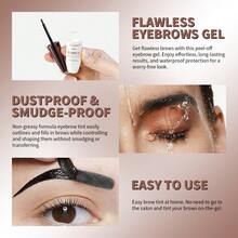 Lakerain眉胶，防水、防汗、易涂抹、眉毛染色、防晕染 - 彩色 - 查看 6