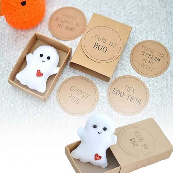 1pc Cute Matchbox Style Halloween Creative Gift Set, Halloween Gift Home Decor Halloween Decor Fall Decor Room Decor
