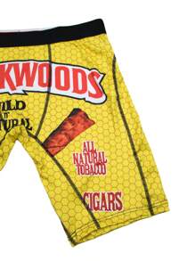 Random 5PCS Men's Printed Long Boxer Fashion Briefs S-XXXL