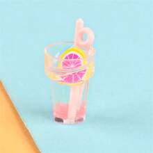 1pc Realistic Mini Luminous Drink Bottle Model, Convenience Store Miniature Decoration, Creative Home Decor Accessories