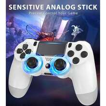Wireless Compatible PŠ4 Games  DualShock 4 Wireless Controller For ṔlayṢtation  PŠ4 Console  Rechargeable Gamepad Compatible With 4/Slim/Pro - Top Gift For Cyber Monday,Back-To-School Season, Halloween,Christmas & Thanksgiving Day Shopping Season(Creative Gift) - màu xanh lá - Xem 11