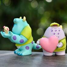 1pc Anime And Cartoon Character Statues Set - Cute PVC Statues, Suitable For Office Desk Decoration, Perfect For Christmas And Birthday Gifts, Festival Decorations | Playful Character Set | Durable Statues