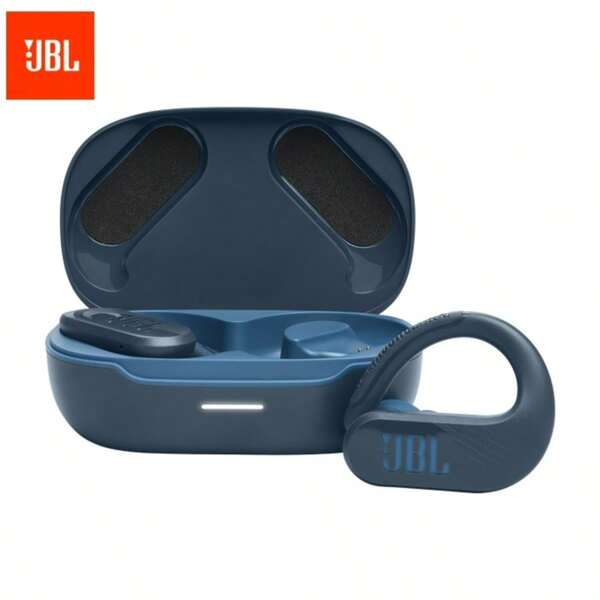 JBL JBL Endurance Peak3 True Wireless Bluetooth Earbuds - In-Ear Music & Sports Running Headphones, Noise-Proof, Waterproof, Dustproof, Compatible With Apple & Android, Blue