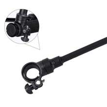 1pc 360° Rotatable Adjustable Soft Tube Rearview Mirror, Ultralight Quick-Release Bicycle Handlebar Mirror