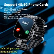 LOKMAT LOKMAT XH12C Smartwatch Android 4G com Tela Sensível ao Toque Redonda Completa, Câmera, GPS, Wi-Fi, Chamadas, Monitor de Frequência Cardíaca