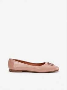 Ballerine eleganti laccate da donna con dettagli decorativi, Vinceza 17377