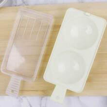 1Pc Egg Steamers Tools Two Poacher Sandwich Breakfast Plastic Material Put Microwave Oven Kitchen Cooking Accessories Gadgets
