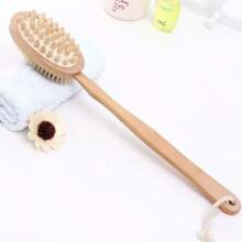 3 pièces/1 pièce Ensemble d'outils de nettoyage du corps avec brosse de gommage du corps à long manche détachable, brosse pour le visage, brosse de massage des pieds et du dos, brosse douce pour la douche et le bain