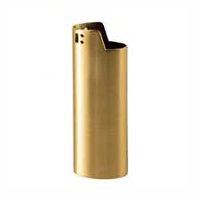 1pc Vintage Lucky Flower Metal Lighter Case, Fits Full Size BIC J6 Lighters - Fashionable & Durable Lighter Cover, Retro Arabesque Metal Lighter Case, Windproof & Minimalist Vintage Sturdy