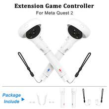 Handle Attachments Compatible With Oculus Quest 2 Controller,VR Gorilla Tag Long Arms Grips For Meta Quest 3S/3 Accessories,Beat Saber/Baseball/Golf Club,Enhance More Gaming Experiences - Multicolor - View 13