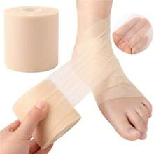 Accessori per palestra: Base sportiva, cuscinetto adesivo in spugna artificiale e pelle, ammortizzante per caviglia per badminton, fascia elastica in schiuma