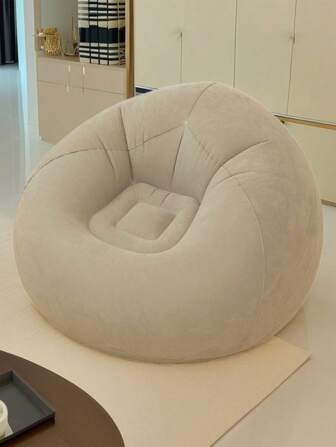 Bean Bag Chairs Inflatable Camping Chairs Inflatable Slouchy Sofa Blow Up Chairs Folding Portable Inflatable Chair For Living Room Bedroom Reading Room