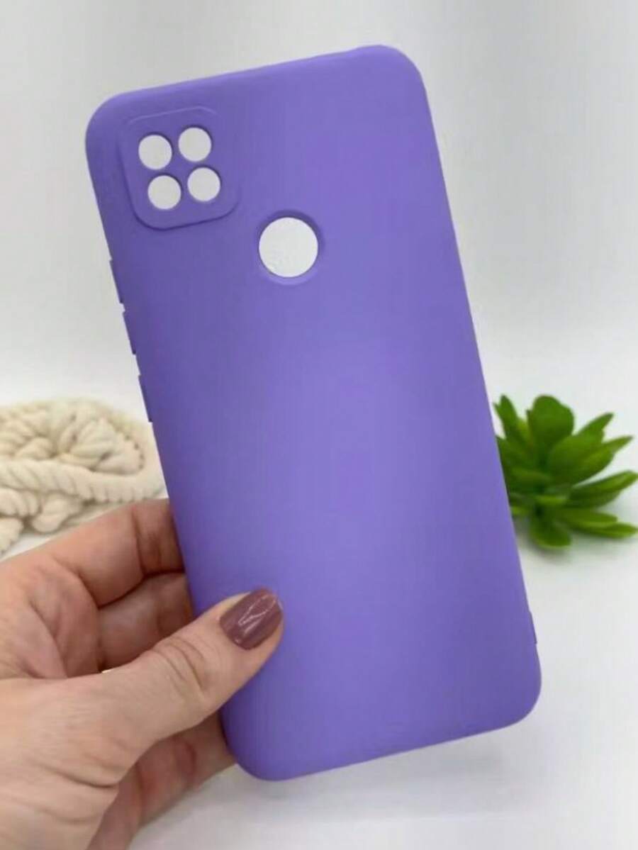 Velvet Silicone Case For A22 4g / M32 - Lilac - View 1