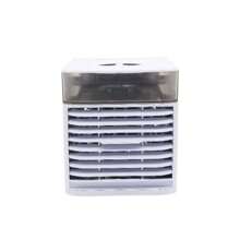 SOKANY USB Desktop Ventilator Luftkühler, Mini persönliche Kühlausrüstung, USB aufladbar, Niedrigspannungsbetrieb, sehr geeignet für Wohnheim und Büronutzung, mit Berührung, Spray, für Innen- und Außenbereich, ABS Material, sehr geeignet für Kühlung im Sommer
