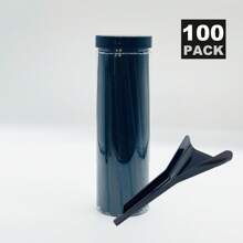 200/100/50/30 Stück Regenbogen Großformat Fertig-Cones Set - 110mm natürliche ungebleichte Drehpapiere mit Filtern, Verpackungsröhren & Trichter, ultraduenn & langsam brennende Trompetenrohr Drehpapiere | Buntes Rauchen Zubehör Set, Urlaubsgeschenke