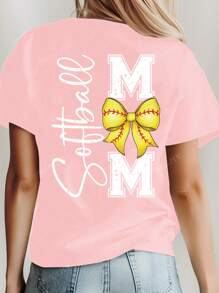 Women's Casual Fitted Regular Short Sleeve T-Shirt