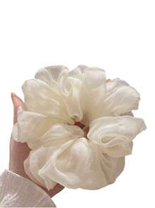 5pcs/3pcs/1pc Classic Black White Brown Large Intestine Headband, Headband, High-End Temperament Headband, Headband, Headband Tie, Black Summer Hair Accessory, Headband, New Style, Suitable For Bag Accessories