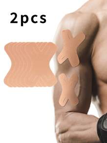 10 pezzi di patch protettivi elastici anti-usura per muscoli, ginocchiere/gomitiere/spalline multi-parte riutilizzabili, con fasce di supporto regolabili, impermeabili e resistenti all'usura, unisex, adatti per palestra estiva, corsa e fitness