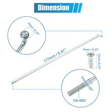 Bicycle Spokes Metal Bike Spoke With Nipples For Most Bicycle - 銀色 177mm 14G 36件金屬 - 查看 4
