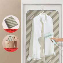 1pc Foldable Mini Ironing Pad, Heat Insulation Cloth For Ironing Clothes On Bed