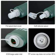 TPU Outdoor Sport Bottle Folding Soft Flask Drink Water Bottle For Running Camping Hiking Bicycle Fitness Water Bag - Multicolor - View 4