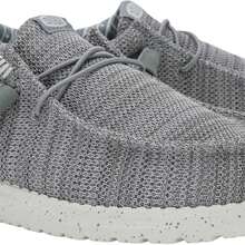 Men's Wally Stretch Sox Slip-On Loafer Shoe - Grey - View 4