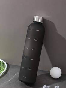 1入組簡約白色透明1000毫升水壺家用PC便攜式運動水壺 - 白色 - 查看 2