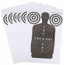 1 Pack Of 10 Shooting Target Papers For Shooting Practice