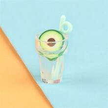 1pc Realistic Mini Luminous Drink Bottle Model, Convenience Store Miniature Decoration, Creative Home Decor Accessories