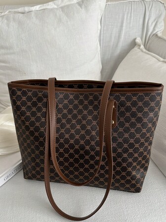 时尚奢华别致多功能女士单肩包托特包