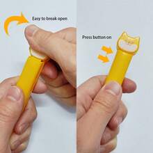 Food Storage Bag Sealing Clips, Plastic Sealing Clips, Suitable For Food, Snacks, Bread Storage Sealing, Effectively Prevents Food From Becoming Damp, Household Food Bag Sealing Sealer, Kitchen Gadgets - Multicolor - View 2