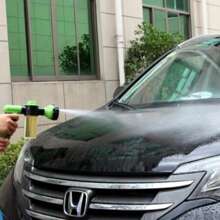 1pc 8-In-1 Outdoor Horse/Dog Washer And Garden Hose Nozzle - Perfect For Pet Baths, Watering Flowers, And Washing Cars