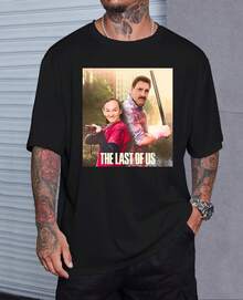 Marquito Ellen Meme T-Shirt The Last Zoeira Of Us Series Ratinho Season Humor Season - màu đen - Xem 1