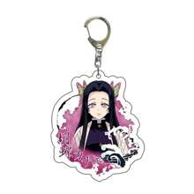 bandai Cartoon Bag Hanging Decoration Acrylic Key Chain : Kimetsu No Yaiba Iguro Obanai Cute Y2K Cartoon Pendant, Suitable For Shoulder Bags And Backpacks And Keys, The Perfect Gift For Fans, Cosplay Party Decoration Pendants Car Pendants Creative Anime Derivatives, Japanese Comic Pendants, Senior Anime Fans Collections, Otaku Series Gifts , Cheap Holiday Gifts