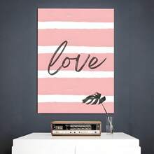 1 Pc Valentines Printable Wall Art Canvas Poster Painting Wall Decor For Bedroom Living Room No Frame