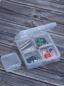 2packs Battery Storage Box, Battery Storage Case, Battery Holder, Clear. Each Case Stores 24 Batteries