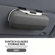 Multifunctional Car Sunglasses Case, Portable Sunglasses Holder For Cars, Driving Glasses Holder, Glasses Case, Sun Visor
