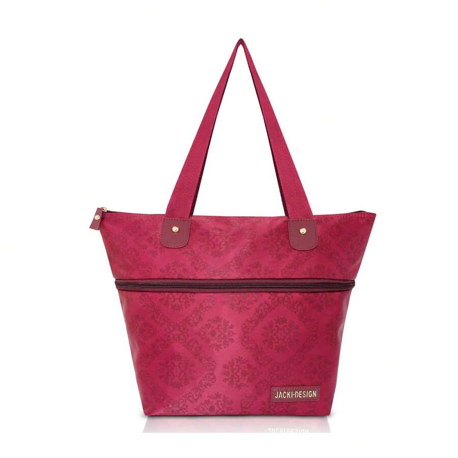 Jacki Design Student Lunch Bag - 酒紅色 - 查看 1