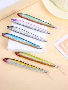 1pc Salted Fish Ballpoint Pen Fish Party Favors Ballpoint Pens Fishing Party Favors Salted Fish Pen Pens Decorative Pens Cartoon Fish Pen Advertise Award Pen Back To School - Multicolor - View 10