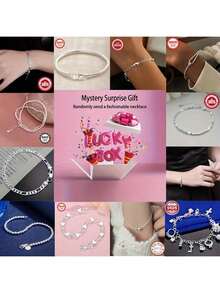 Daily Claim My Gift,Randomly Send One - Women's Fashion Jewelry - Surprise Mystery Box - Random 1pc - View 3