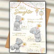 Me To You Tatty Teddy Cute Birthday Card To A Lovely Daughter - Multicolor - View 1